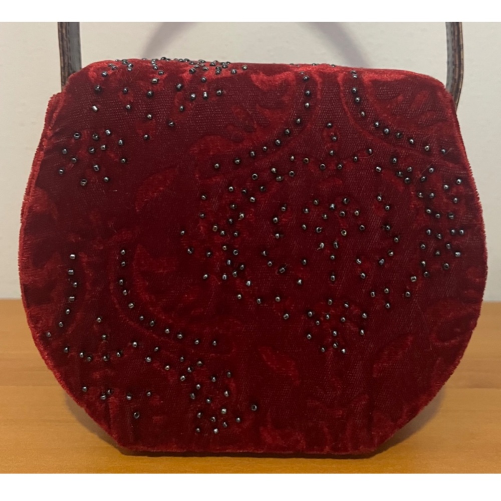 Marco Avané Vintage Velvet Purse - Picture 4 of 6